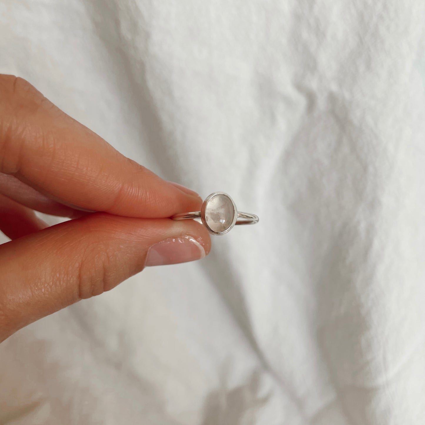 Anillo Rita - Piedra Luna